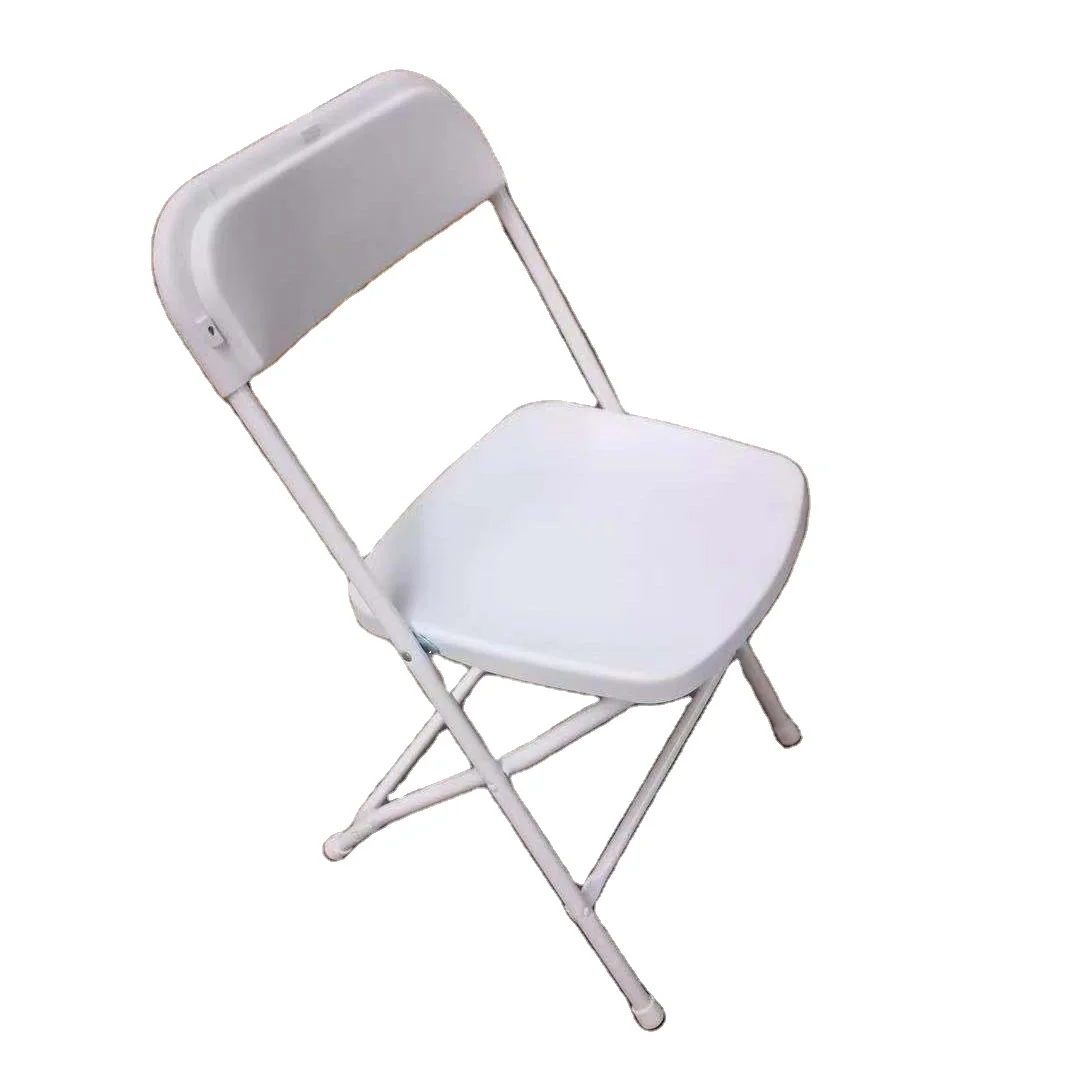 Wholesale outdoor plastic chairs for events party garden portable white plastic folding chairs