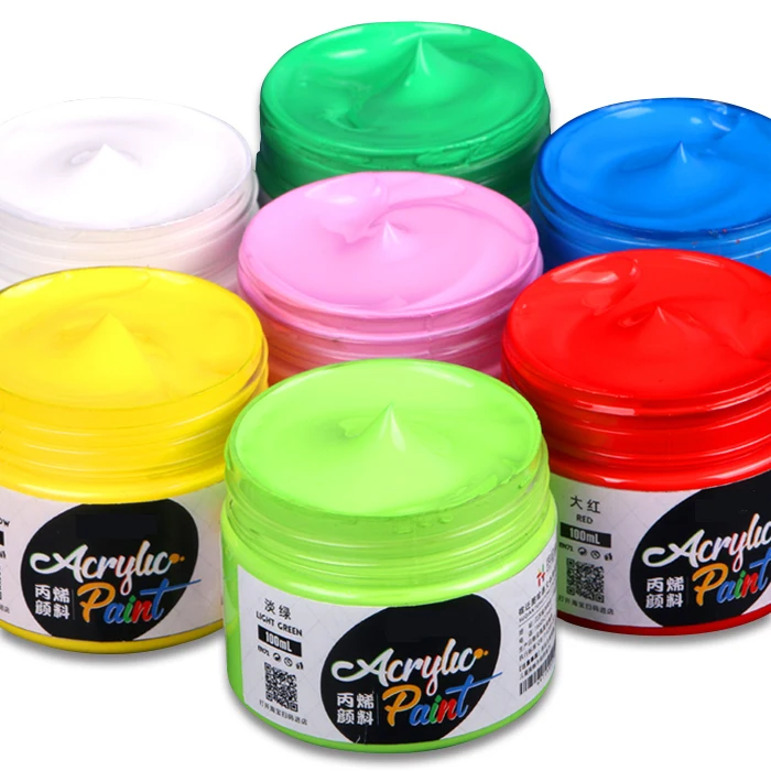 100 ml 300 ml 500 ml  2L DIY Arts & Crafts  Acrylic Craft Paint Set for kids