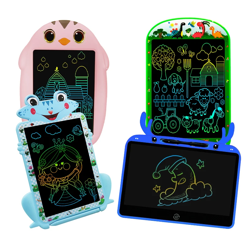 Cartoon Cute New Toy  8.5/9/10/12/13 Inch LCD Writing Tablet Digital Drawing Tab Electronic Writing Board Kids