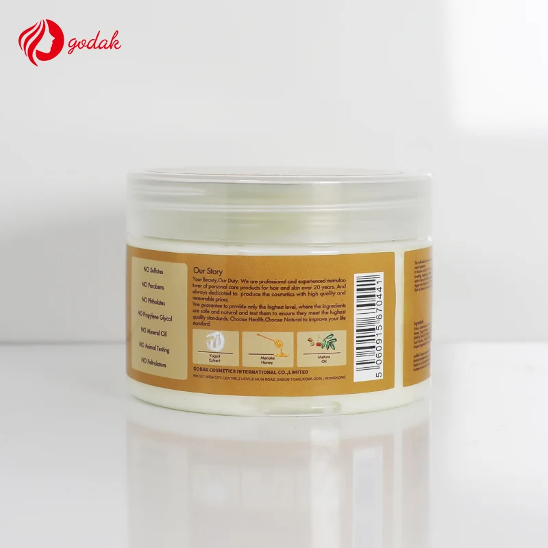 China Supplier Oem/odm Nourishing Leave-in Honey & Yogurt Hair Loss Shampoo And Conditioner