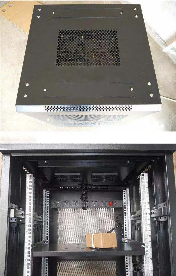 Wholesale 19inch 32U Network Cabinet Rack Server Cabinet Glass Door Mesh Door Optional