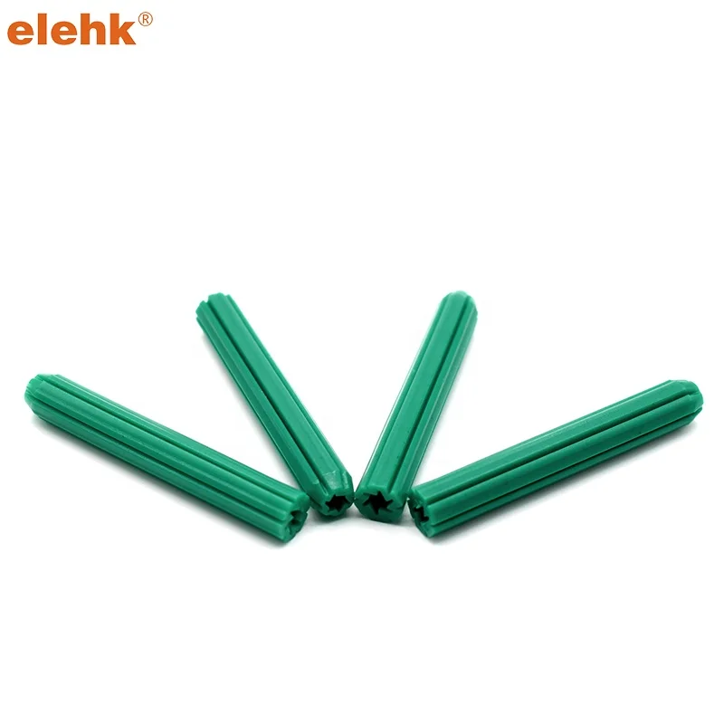 Anchor Wall Plug Plastic Expandable Green Anchor Wall Plug Anchors Expansion Plug Pe Plastic