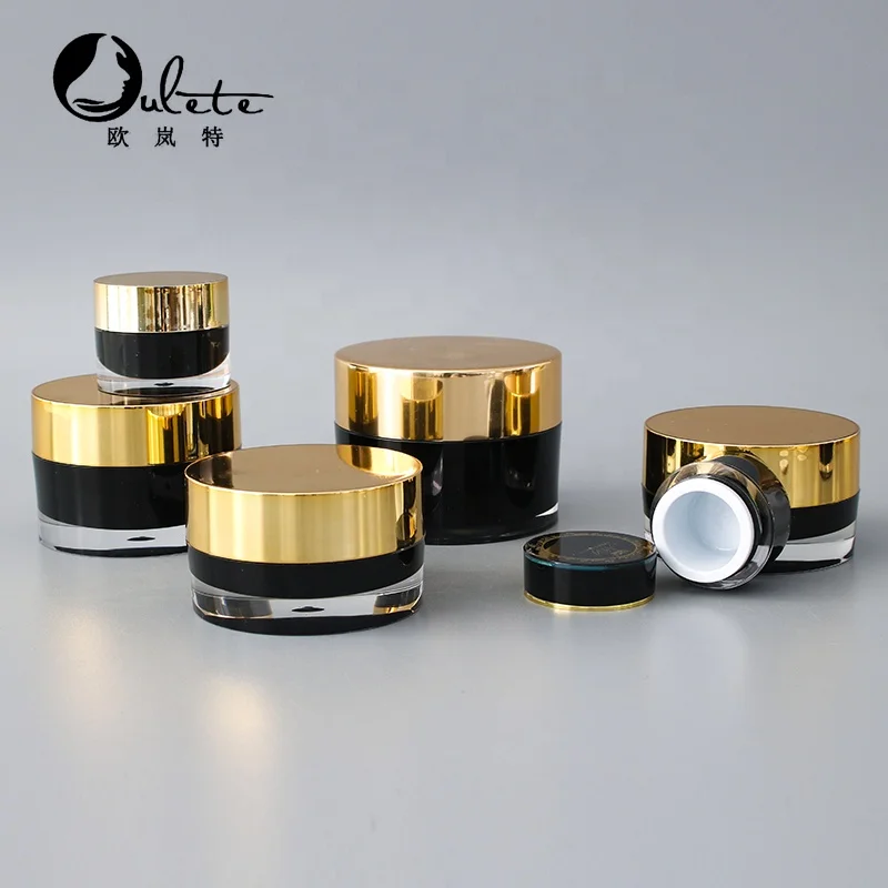 5 г 15 г 30 г 50 г матовый черный сделанный на заказ баночка для УФ-геля горячая Распродажа пустая банка для лака для ногтей