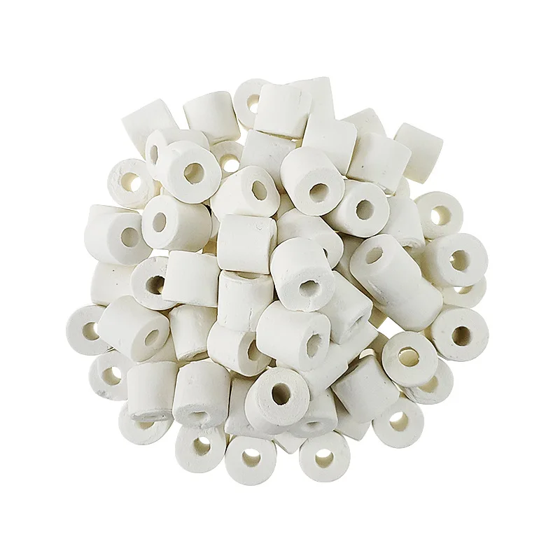 Aquarium hexagonal ceramic ring filter material breath filtration purification water aquarium supplies