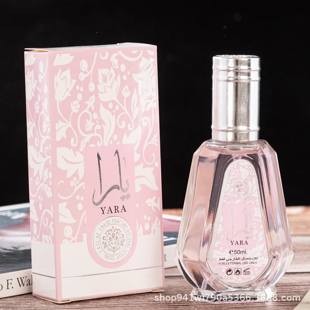 Yara Pink Floral Fruity And Miss Sweety Long Lasting Eau de parfum Arabic Unisex Perfume Original EDP EDT EDC 50ml
