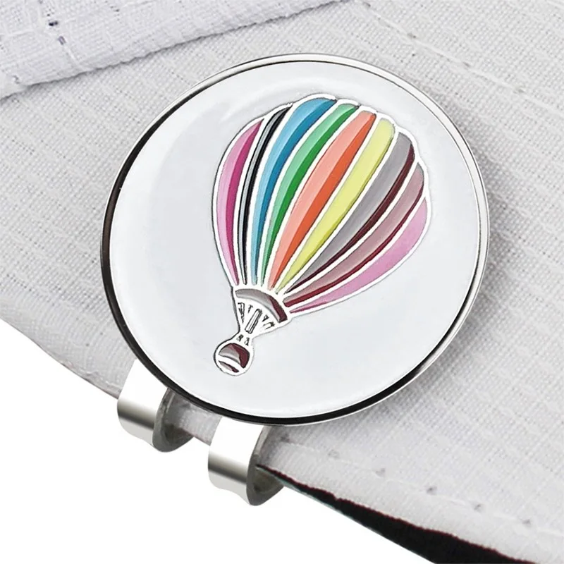 custom ball marker golf hat clip blank metal bulk soft enamel magnet brim clips Wholesale Lapel Pins Glitter Soft Enamel Pins