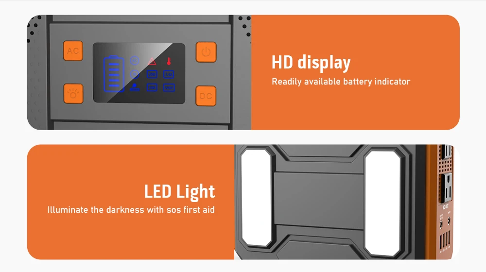 300W Best Sell, Solar Power Bank with 67500mAh, Solar Generator  for Tent Camping, RV Travel and Home Emergency