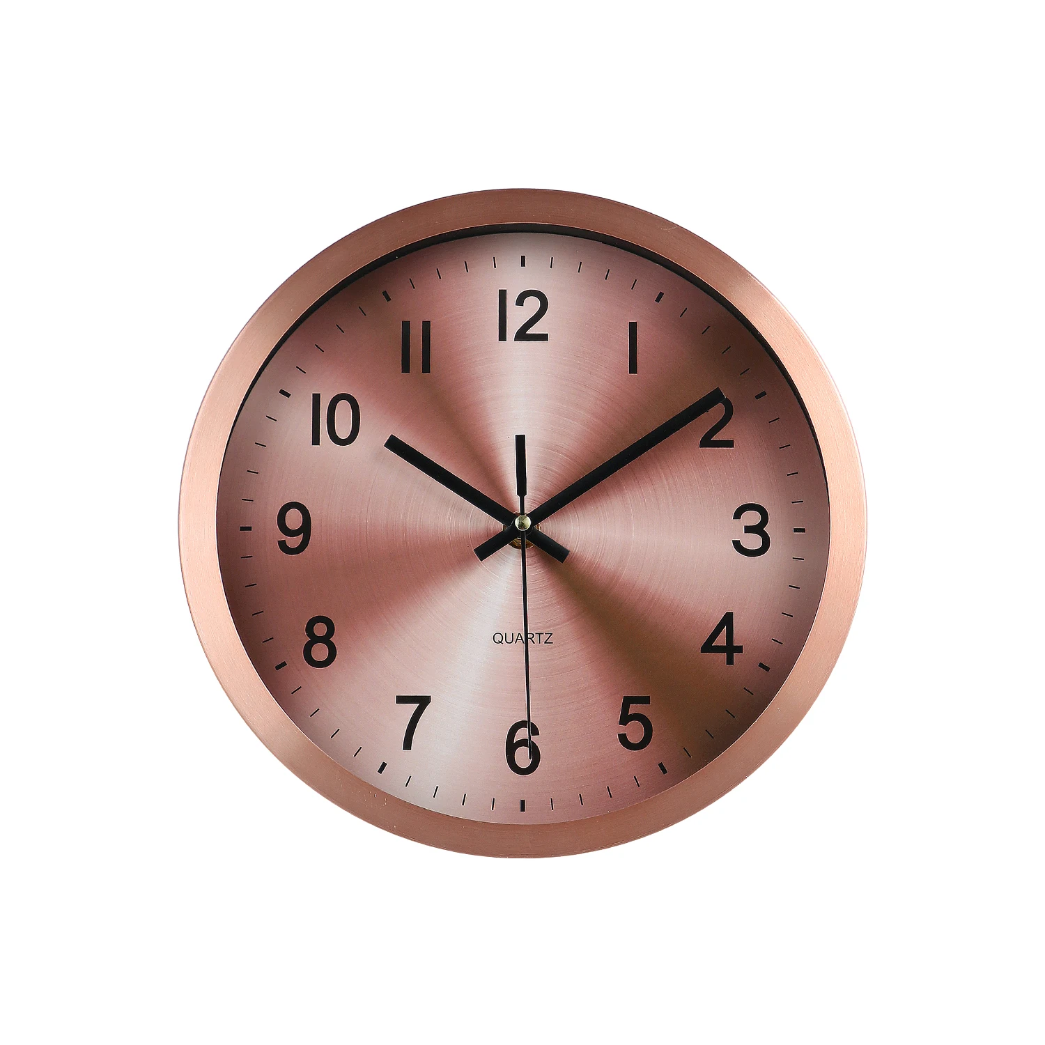 Quartz Metal Hanging Wall Clock Simple Modern Design  Stainless Steel Home Wall Clock