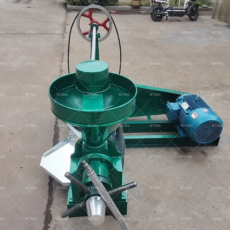 BTMA 6YL-80 cold press sunflower oil press expeller oil making machine for small oil business