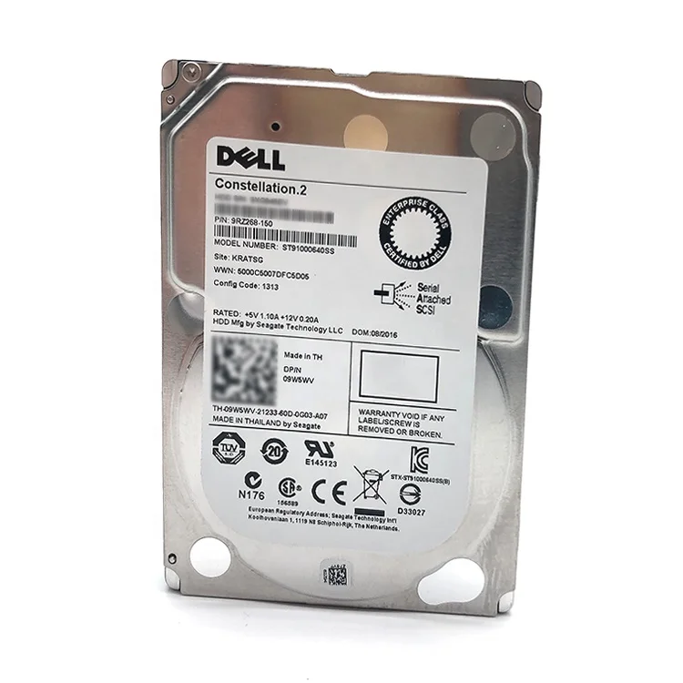  Для dell сервера hdd 1 ТБ 7 2 K 12Gb SAS 5 жесткий диск на уровне