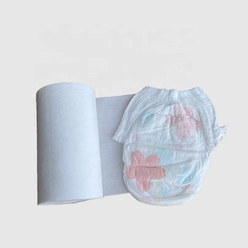 Waterproof Hydrophobic SMS SMMS Spunbond Nonwoven Fabric for Baby/Adult Diapers Raw Materials