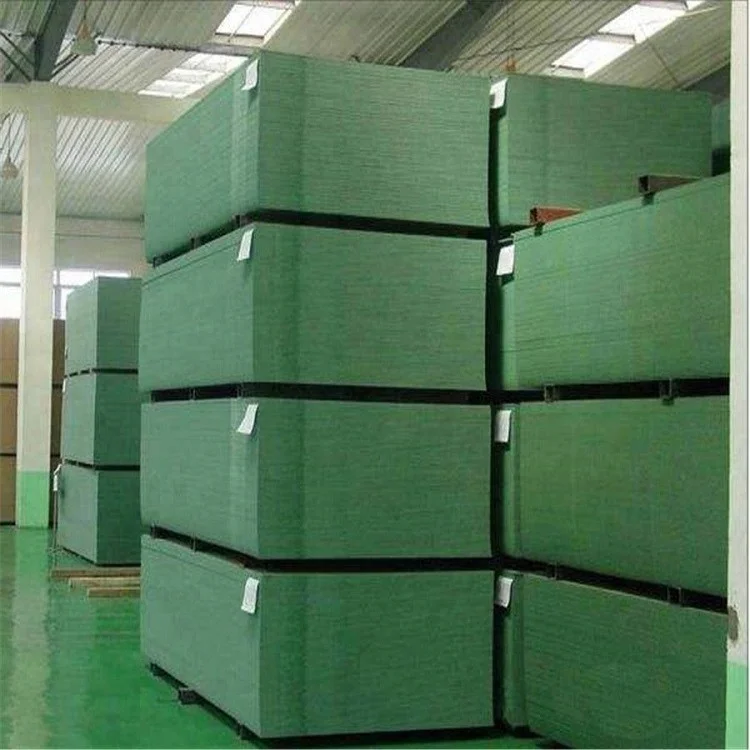 hdhmr board green mdf  waterproof moisture proof MDF HDF with laminated melamine sheets
