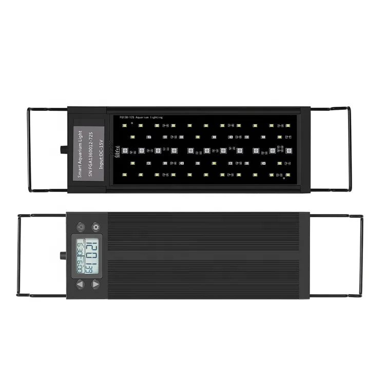 20/30/40/60/90/120cm Best Aluminum Alloy Bracket Led Light Bar Planted RGB  for Coral Reef Marine Fish Tank Aquarium