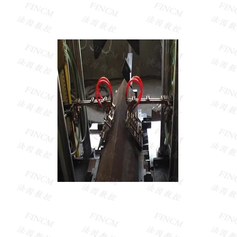 GHQ250~700  FINCM  CNC Press Brake Angle Open Bar Iron Curving  Bending Machine For Power Transmission Line