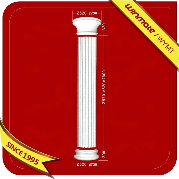 Manufacture high strength concrete pillar gypsum cornice grc /GRG mould