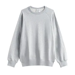 Solid color sweatpants  cotton gym wear  loose shoulder sweatshirt fashion  tracksuit  comfortable leisure  hoodie set