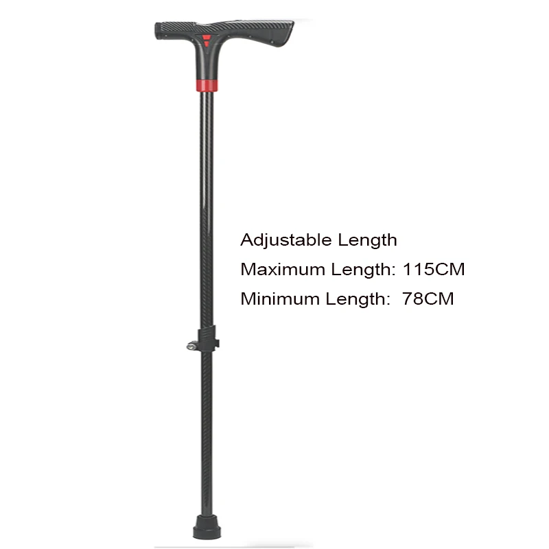 Old Man Smart Walk Stick with Fall Detection Alarm for Elderly GPS Hiking Safe Walking Cane Real Time Tracking and Radio Music