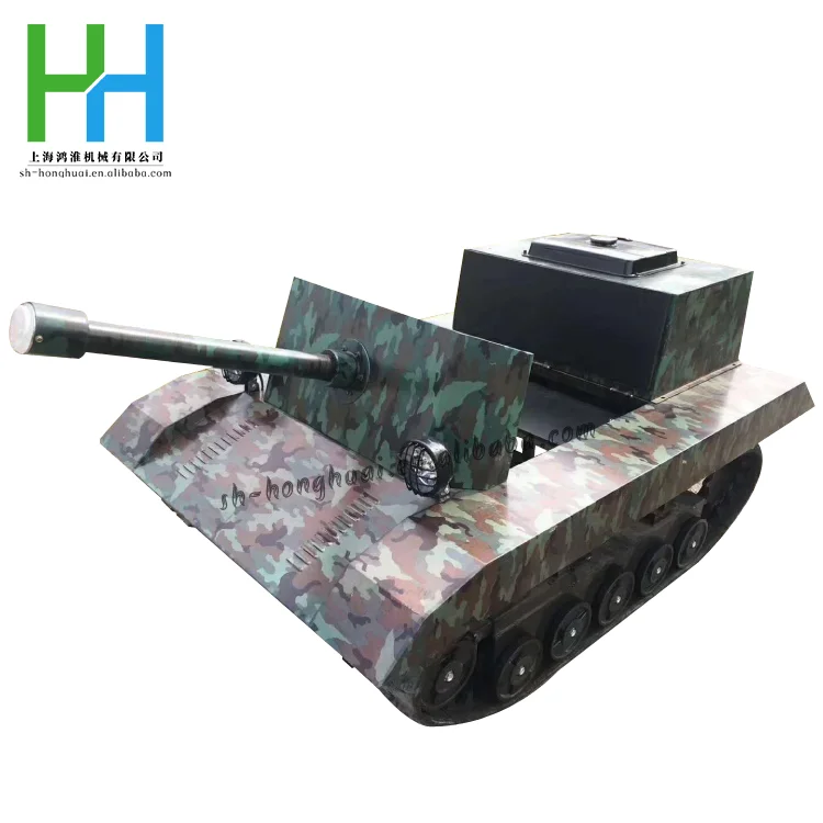 Hot selling electric snow double tank four-wheel 200cc off-road tank  snowmobile