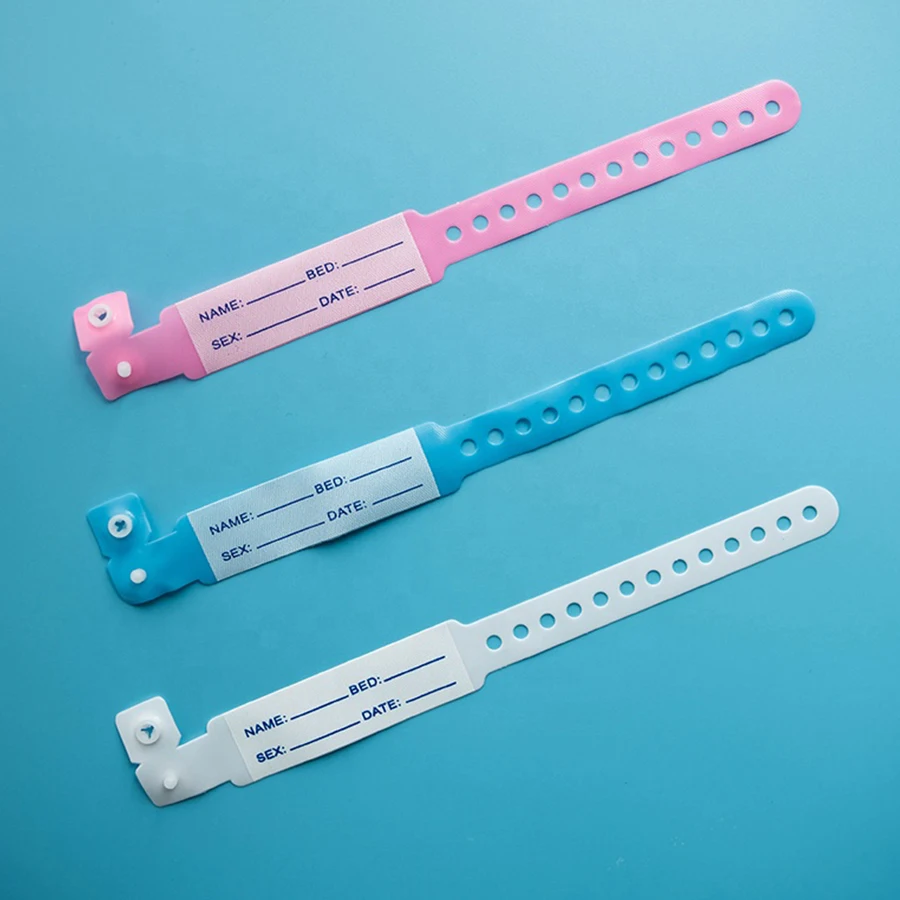 Medical Identification Band Adult or Child Identification Bracelet ID Bracelet Wristband