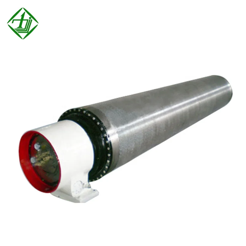 Toilet Paper Production Line Machinery Vacuum Suction Roll Suction Roller for Paper Making Machine