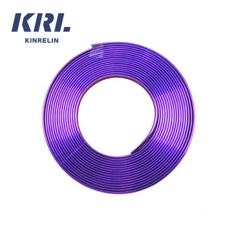 8M Car Accessories Wheel Hub Decorative Ring Anti-collision Strip Car Tire Protection Ring