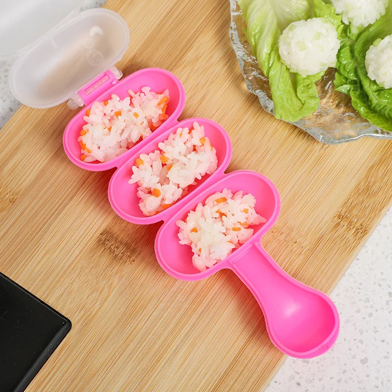 Sushi Mold Maker Sushi Maker Onigiri Rice Mold Kitchen Sushi Making Tools Cuisine Bento Accessories