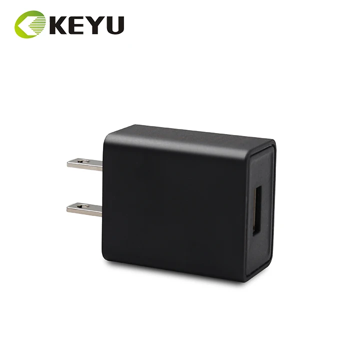 62368 US Japan Plug Travel USB Power Adapter 1 USB port 5V 1A 2A  5W 10W Usb Wall Charger for Smart Mobile Phone