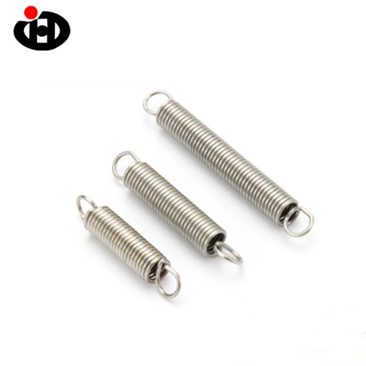 JINGHONG High Quality Stainless Steel Double Hook Small Tension Spring Stretches Strong Tension