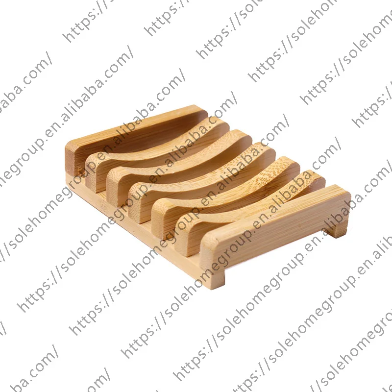 wooden soap case holder handmade natural rectangular wood soap dish holder for kitchen bathroom sponge scrubber soap