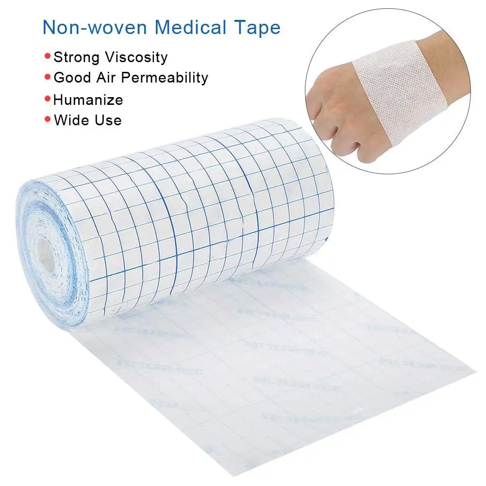 Cover Roll Gauze Stretch Compression Adhesive Non-woven Bandage Dressing Roll