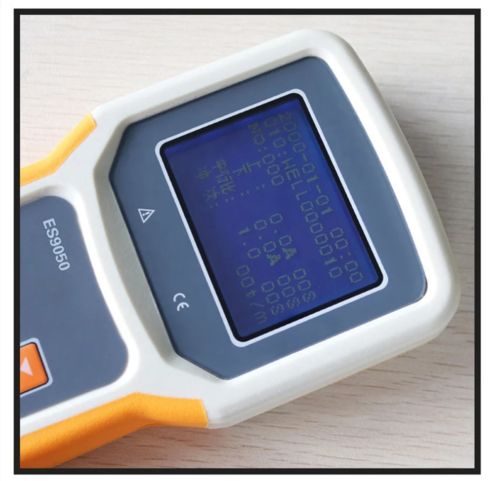 FUZRR ES9050 Oilfield multi-function high-precision AC voltage current frequency meter Current voltage phase meter