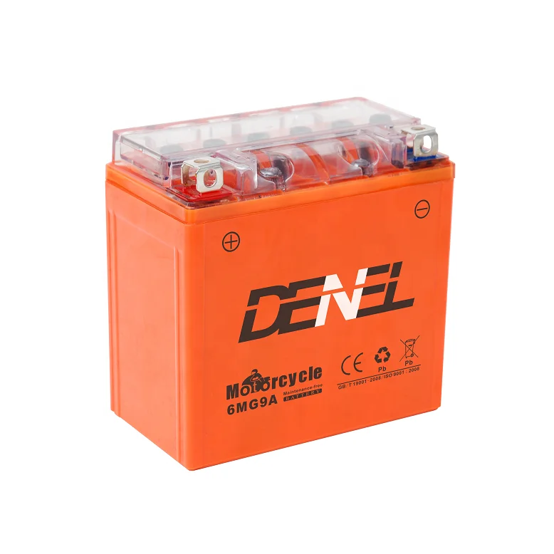 YTX9A-BS, акб для мотоциклов, 12В 9Ah АКБ для мотоциклов