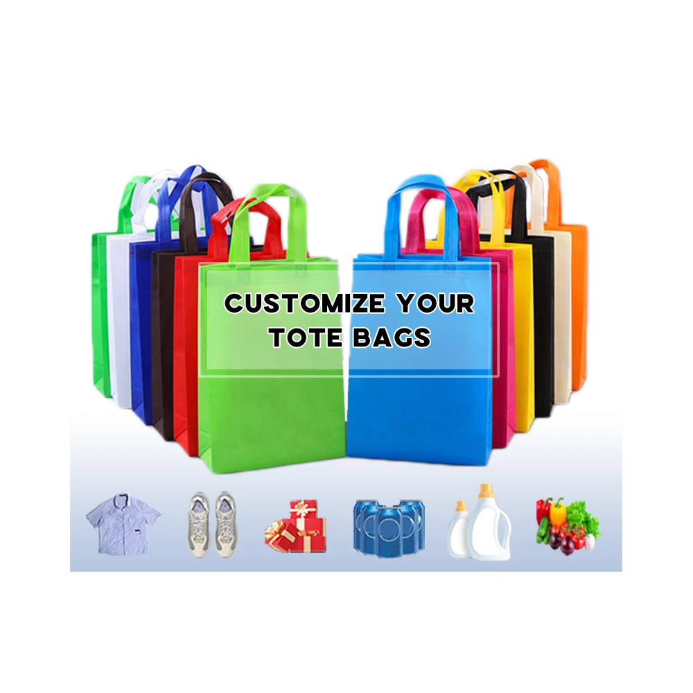 WZPKG Factory sale eco friendly laminated non-woven bag Full color printing Reusable Non Woven Shopping Bag With Logo