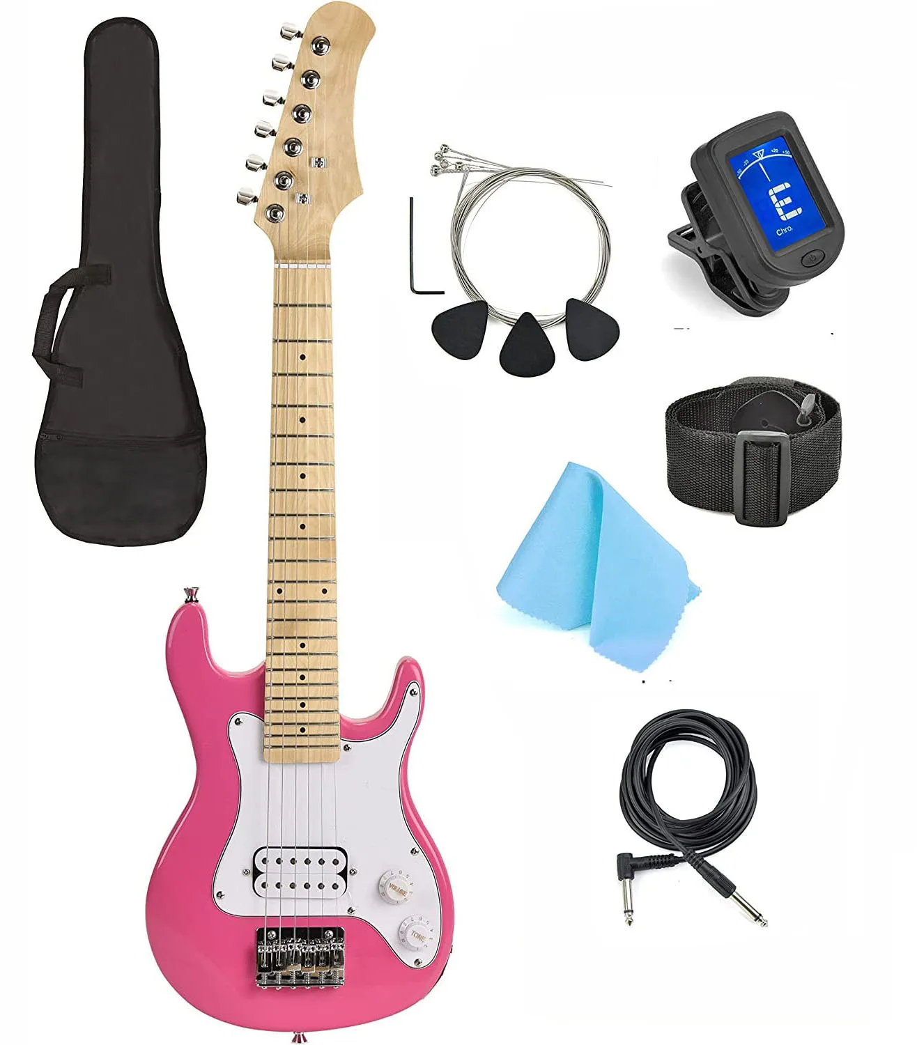 HOT SELLING PINK GUITAR MINI GUITAR 30 Inch  with accessories musical instrument
