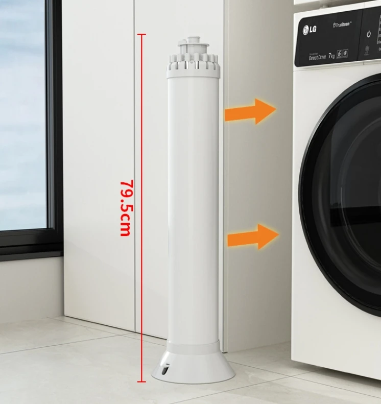 Octopus Cylinder Clothes Drying Rack,Foldable Laundry Stand, Rotatable Holder for Clothing,Space Saving Hanger