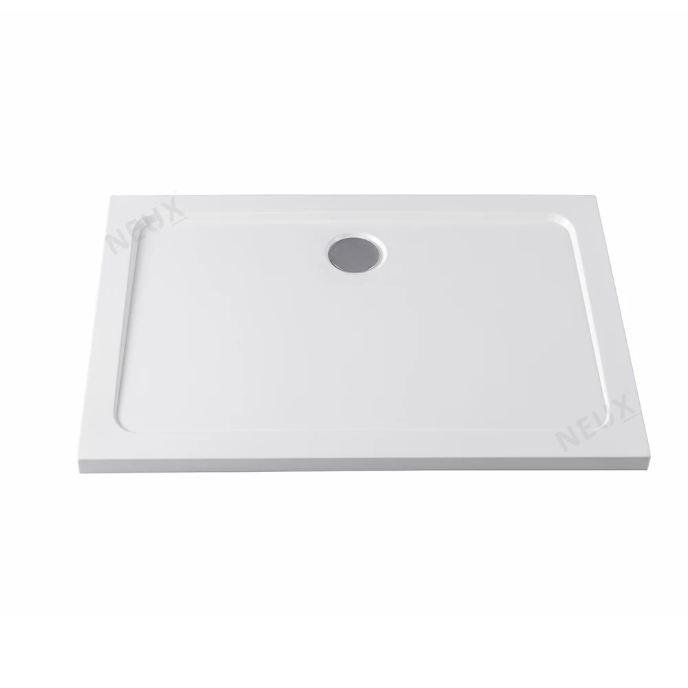 Customization Modern White Bathroom Rectangle ABS Shower Base Tray
