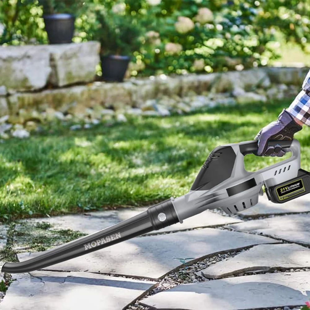20V Cordless Blowers Brushless Motor Battery Leaf Blower With Battery Hand Held Battery Cordless Air Leaf Blowers Garden Tools