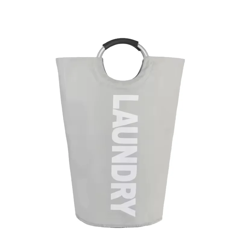 Eco-friendly Personalized Extra Large Capacity Waterproof Reusable Wash Fold Travel Storage Clothes Laundry Bag Hamper Basket