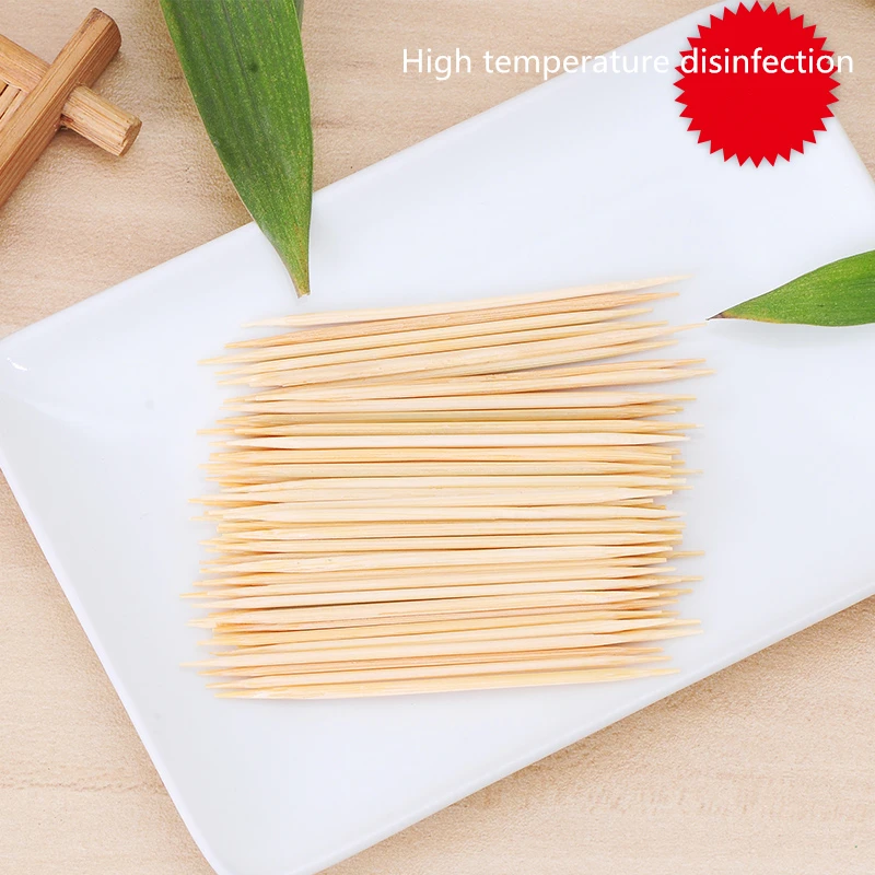 High quality bamboo custom toothpicks natural toothpicks disposable bamboo toothpicks diameter 2.0mm