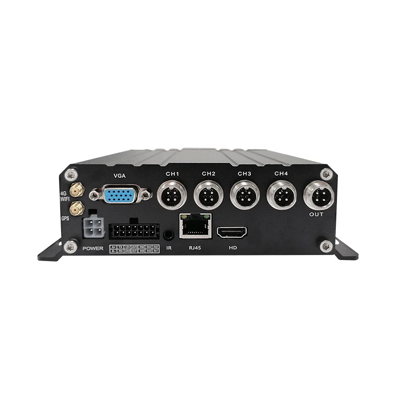 AHD 1080P 4-канальный видеорегистратор автомобильный мобильный Автомобильный 4G GPS отслеживание WiFi MDVR цифровой для грузовых автомобилей Автобус