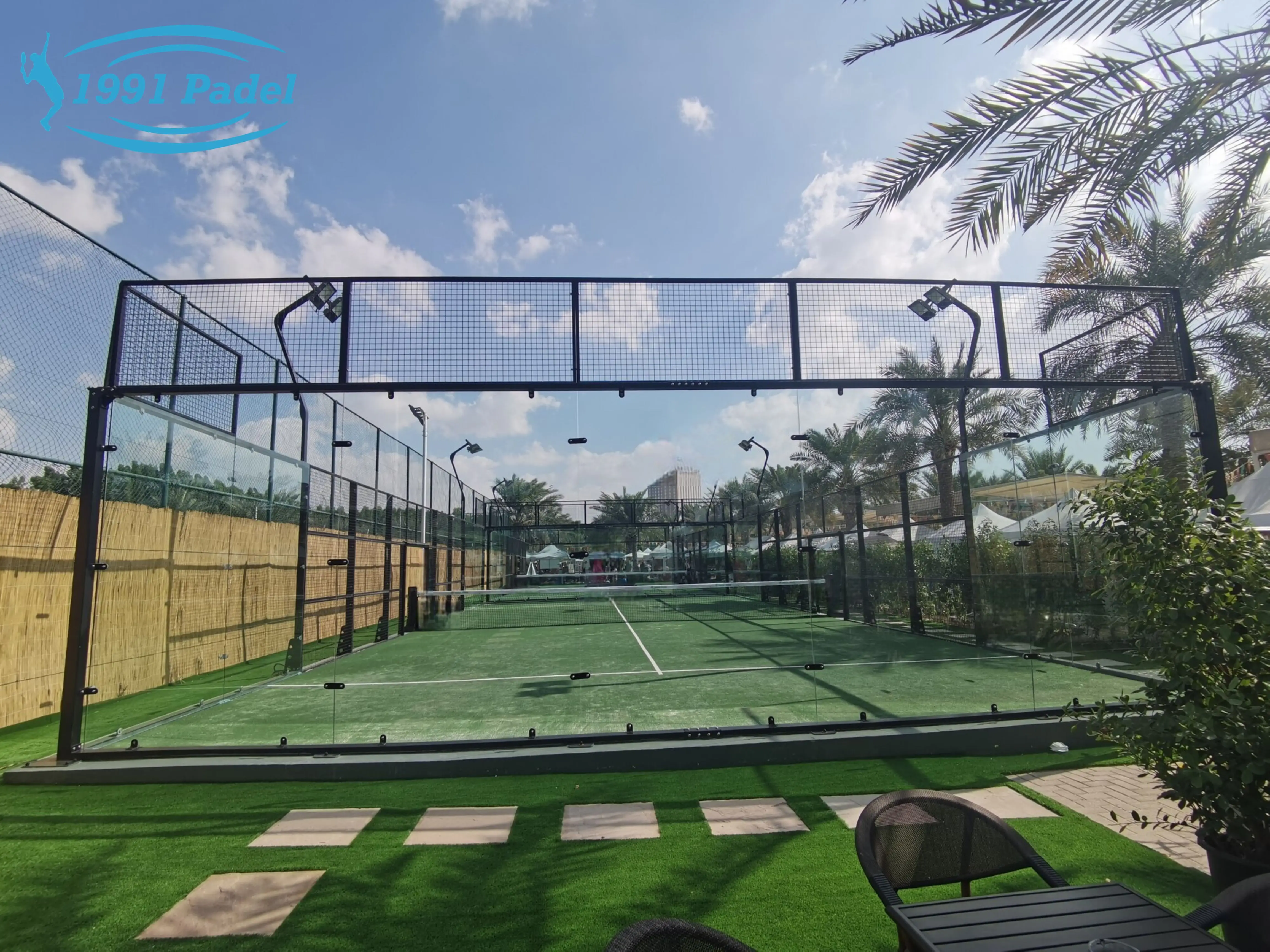 paddle court supplier buy panoramic padel court cancha de padel company Outdoor Padel Tennis Court Supplier