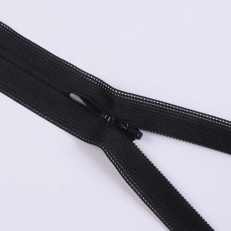 2#AuthenticYKK Invisible zipper Mesh side water dripper nylon zipper Skirt Long short skirt pants invisible zipper in stock