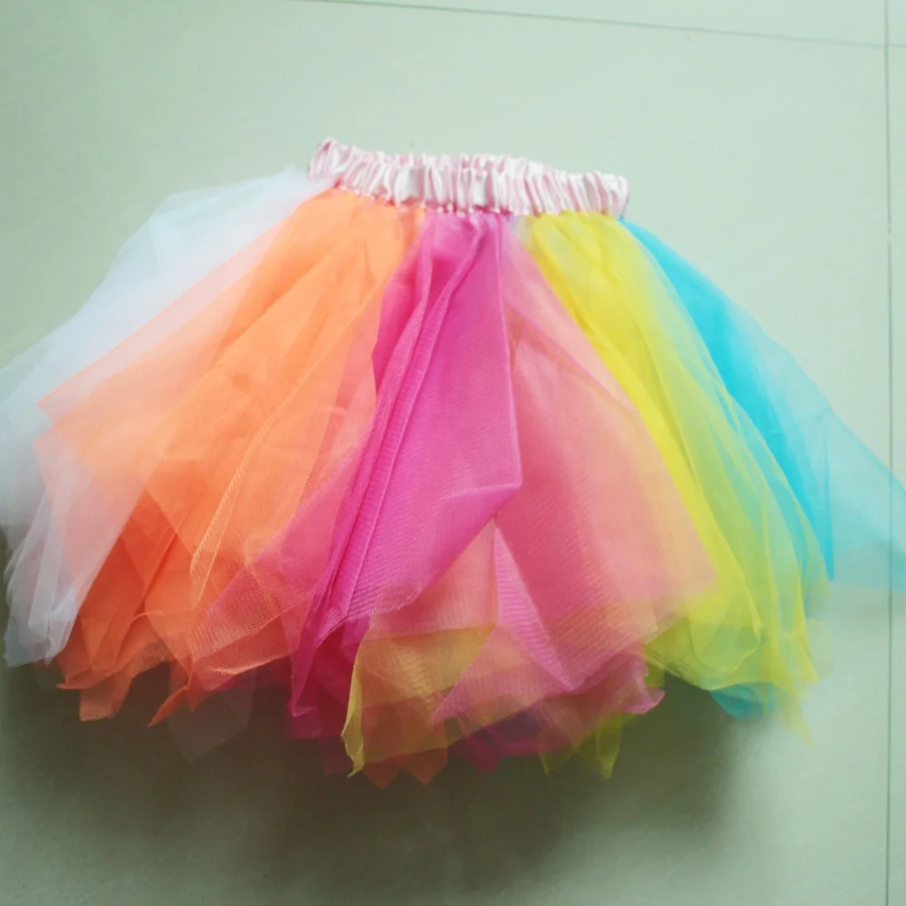 Fashion Children Teen Wear Professional Colorful Tulle Tutu Skirt
