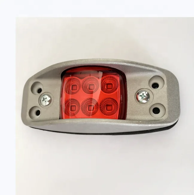 new design daul function light led marker lights led side clearance  lights with bezel universal truck towing trailer RV bus etc