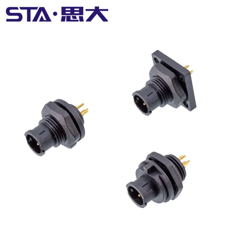 Припой для пайки переменного/постоянного тока 21/22Pin авиационный светодиодный зажим на квадратном гнезде водонепроницаемый 50 В 2A пластиковый разъем IP68