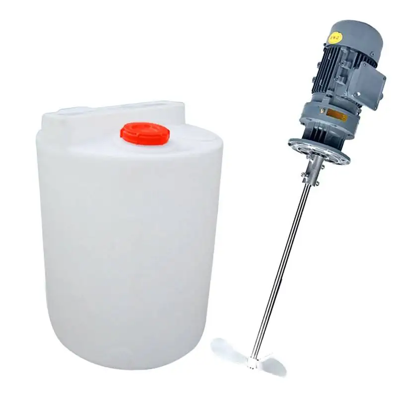 Stainless Steel Liquid Mixer Agitator with mixer tank Water treatment industrial Dosing Tank liquid mixer agitator