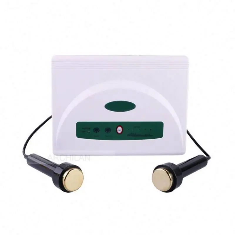 Home use face lifting beauty system 2 handles ultrasonic personal care device