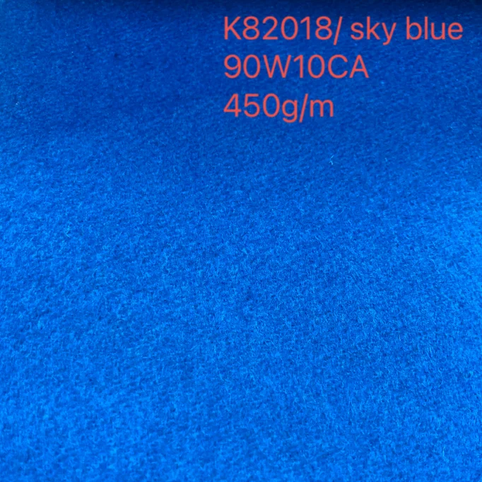 bright color wool cashmere fabric in ready stock for men and women coat wool clothing