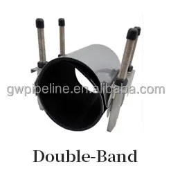 Low-priced Stainless Steel Band Repair Clamp for Various Pipe OD