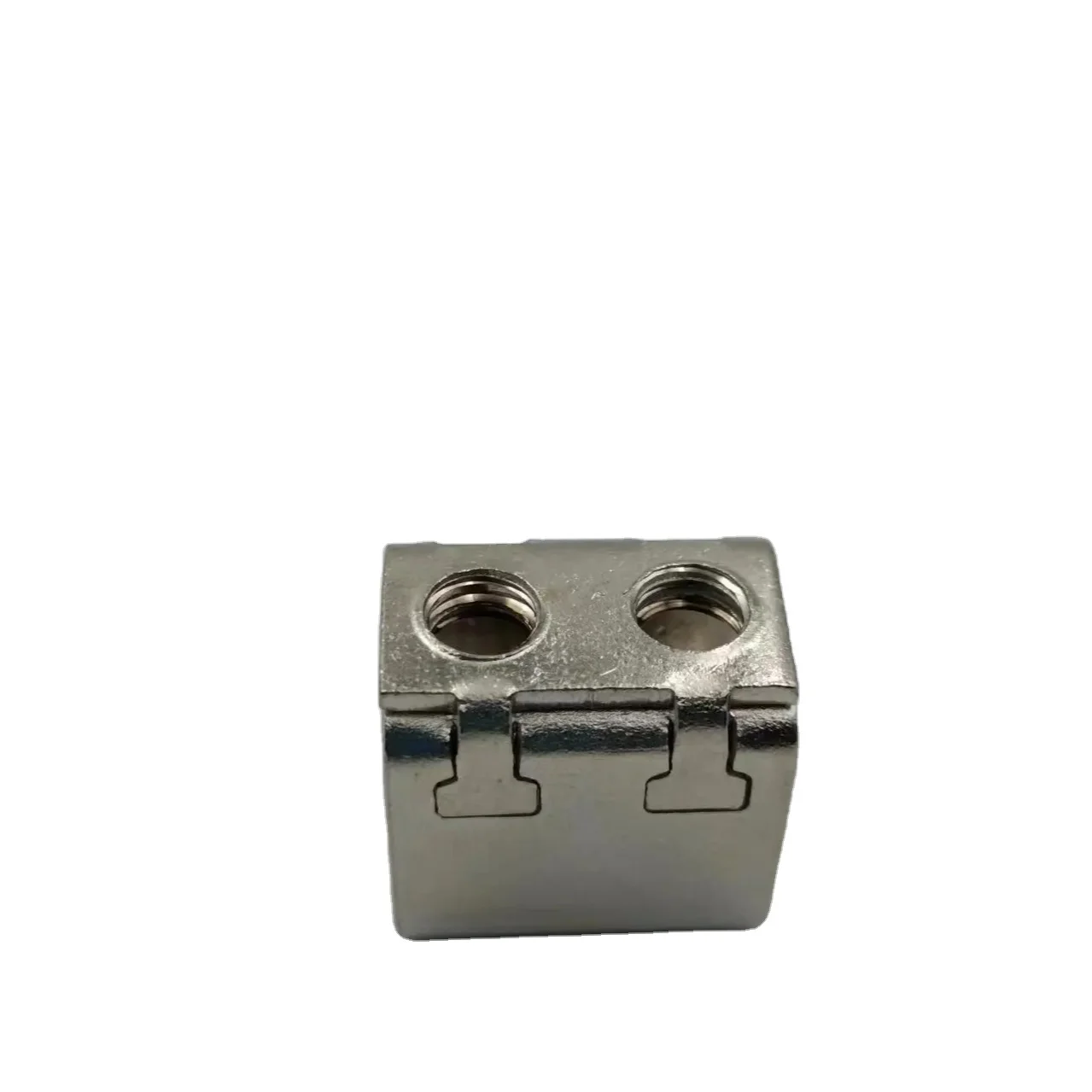 Two-Hole Circuit Table Iron Terminal Pressing Column Head GL-8065 Screw Frame Wiring Hardware Zinc Material Stamping Design